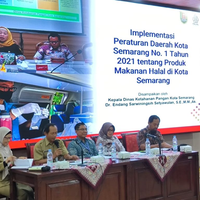 Satgas Halal Hadir dalam FGD Permasalahan Produk Pangan Hulu di Kota Semarang