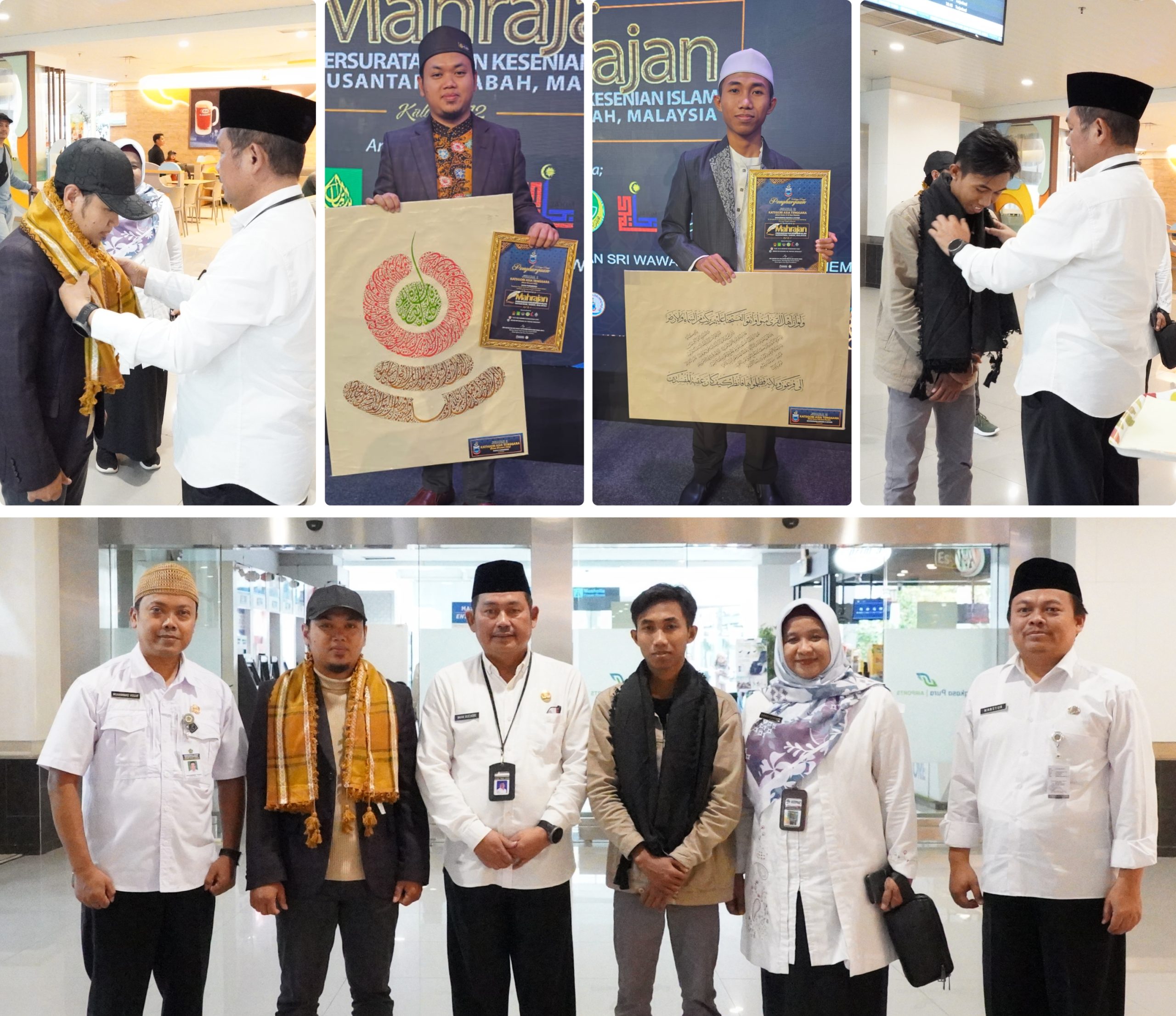 Dua Putra Jawa Tengah Raih Juara Kaligrafi Internasional di Sabah Malaysia
