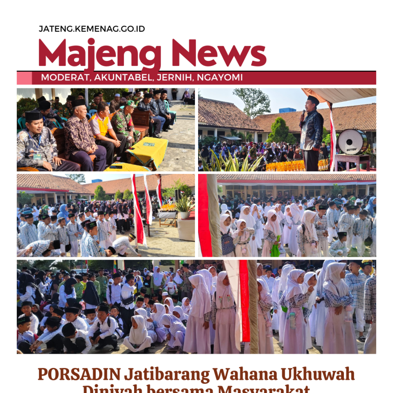 PORSADIN Jatibarang Wahana Ukhuwah Diniyah  bersama Masyarakat