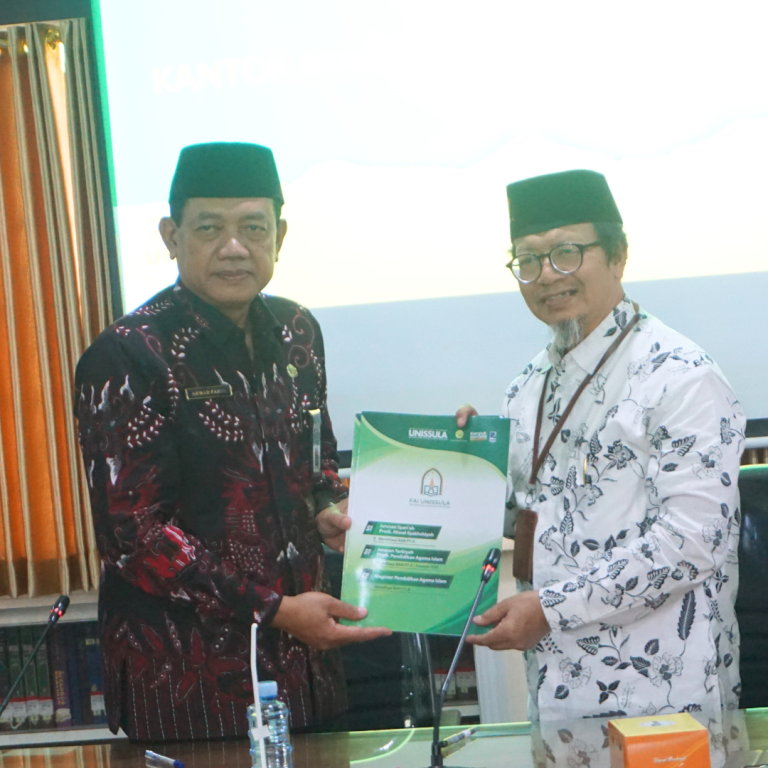 MoU Kemenag Kota Semarang dengan Fakultas Pendidikan Agama Islam Unissula