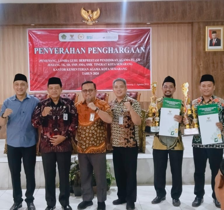 Harapan GPAI SMKN 10, Juara 1 Lomba Gupres Kemenag Kota Semarang 2024