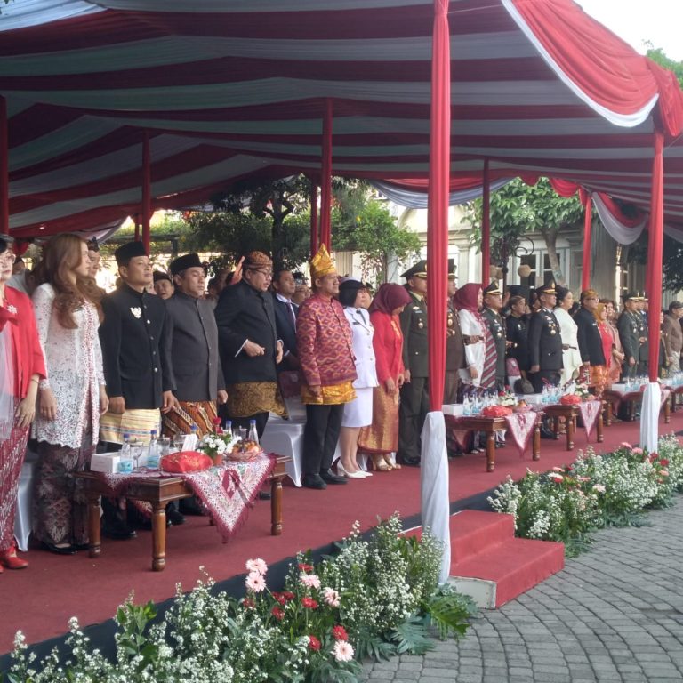 Kakankemenag Kota Semarang Ikuti Upacara Peringatan HUT RI di Balaikota Semarang