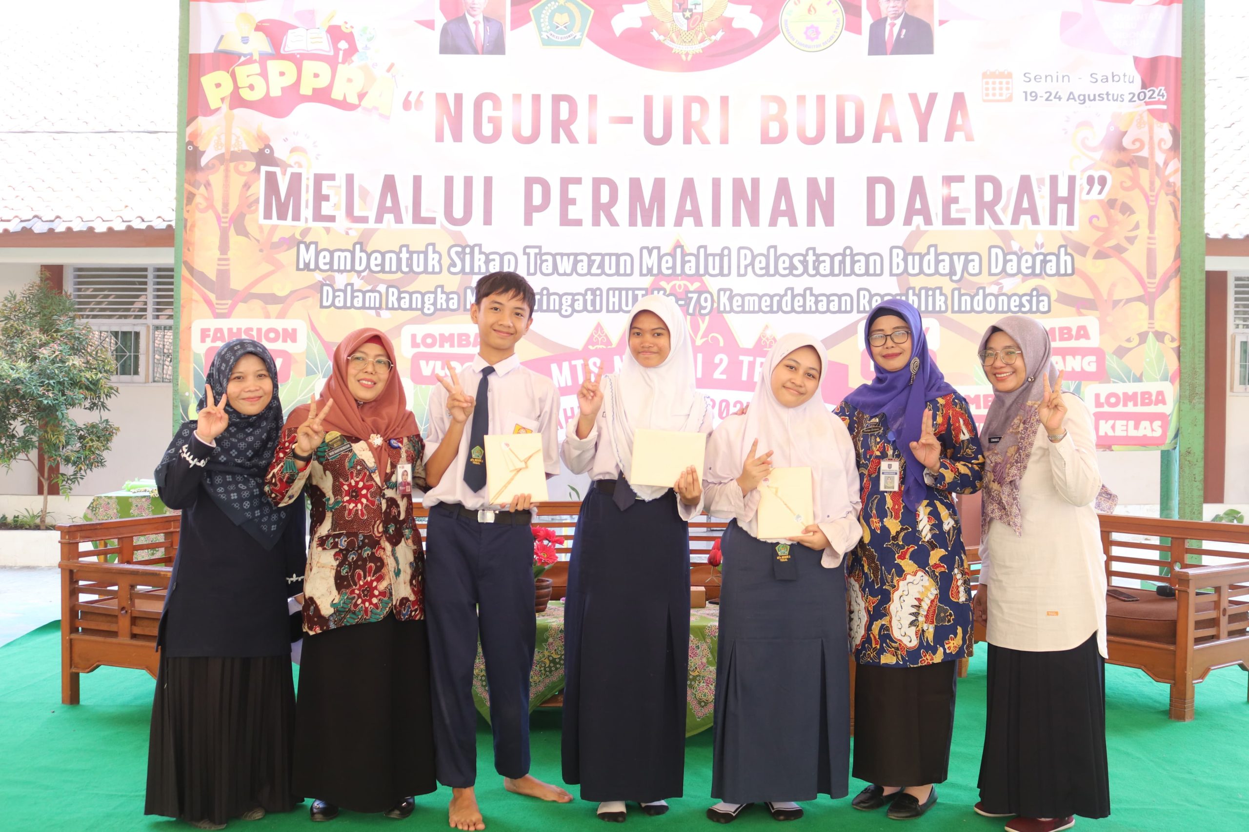 Kemeriahan di Hari Kedua P5PPRA MTs Negeri 2 Tegal