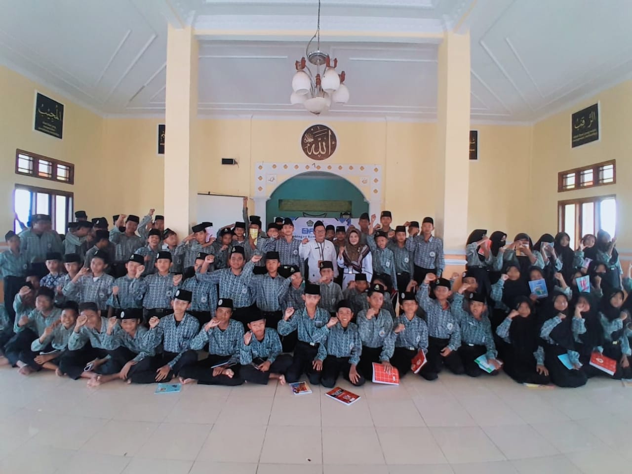 Kunjungi SMP IT Elmuna-Vie, IPARI KEc. Pangkah Giatkan BRUS
