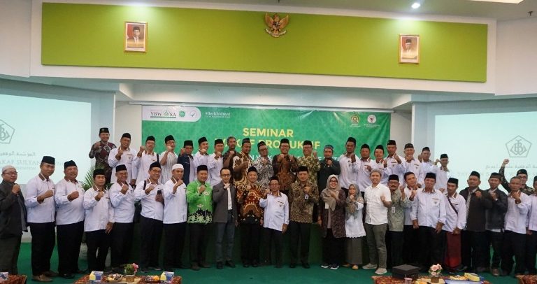 Kemenag Kota Semarang Bersama YBWSA dan Perwakilan BWI Kota Semarang Gelar Seminar Wakaf Produktif