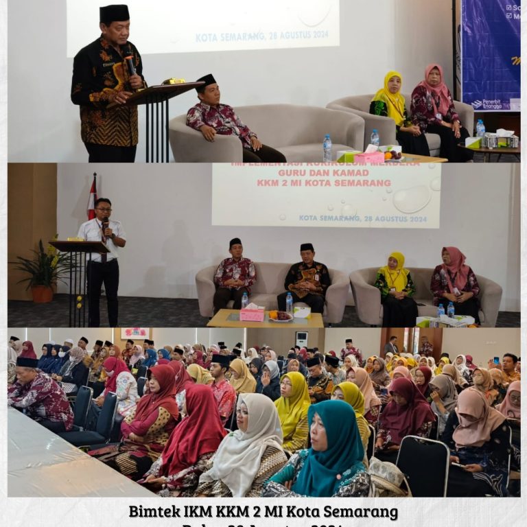 Bimtek Implementasi Kurikulum Merdeka KKM 2 MI Kota Semarang