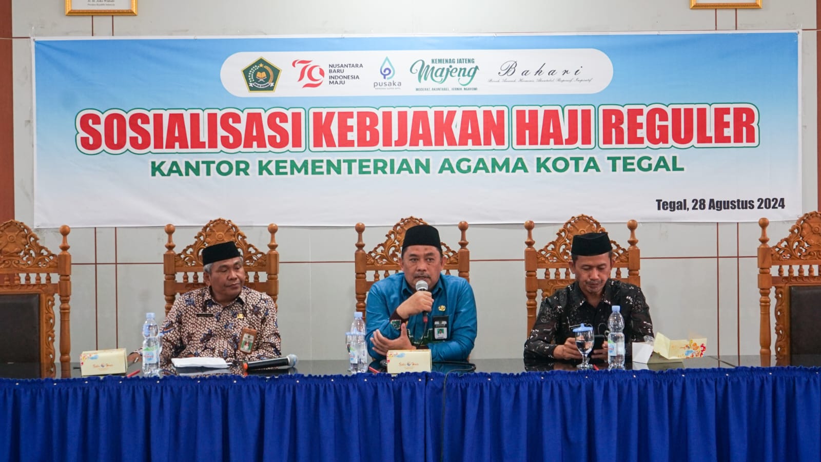 Tingkatkan Pemahaman Jemaah Soal Ibadah Haji, Kemenag Kota Tegal Gelar Sosialisasi Kebijakan Haji Reguler