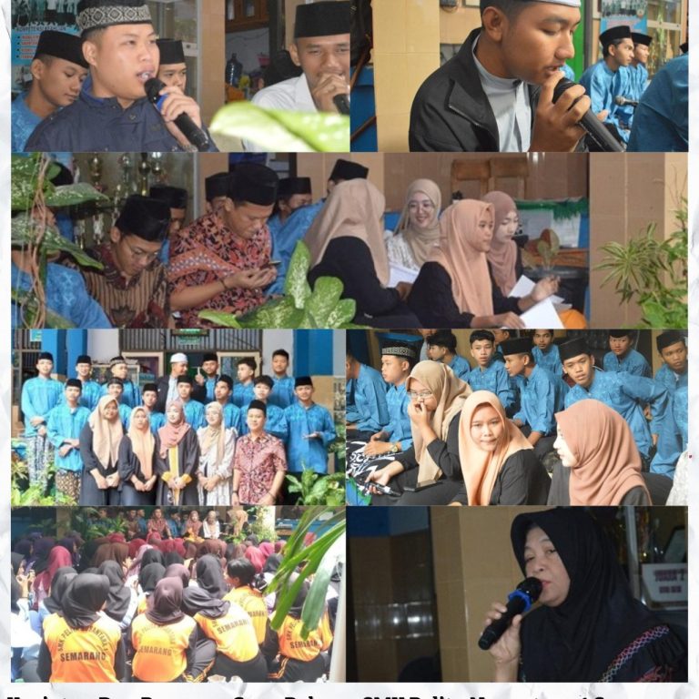 Kegiatan Doa Bersama Grup Rebana SMK Pelita Nusantara 1 Semarang