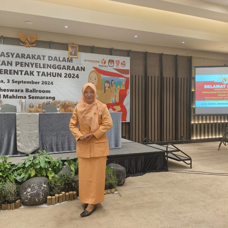 Ketua DWP Kemenag Kota Semarang Dengarkan Paparan Pemilu 2024
