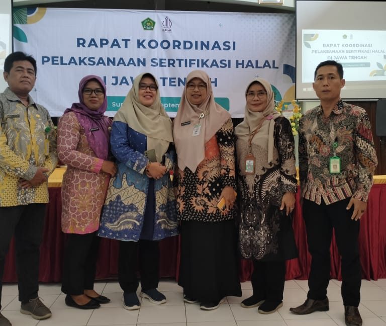 Satgas Halal Kota Semarang Ikuti Rakor Sertifikasi Halal Jawa Tengah