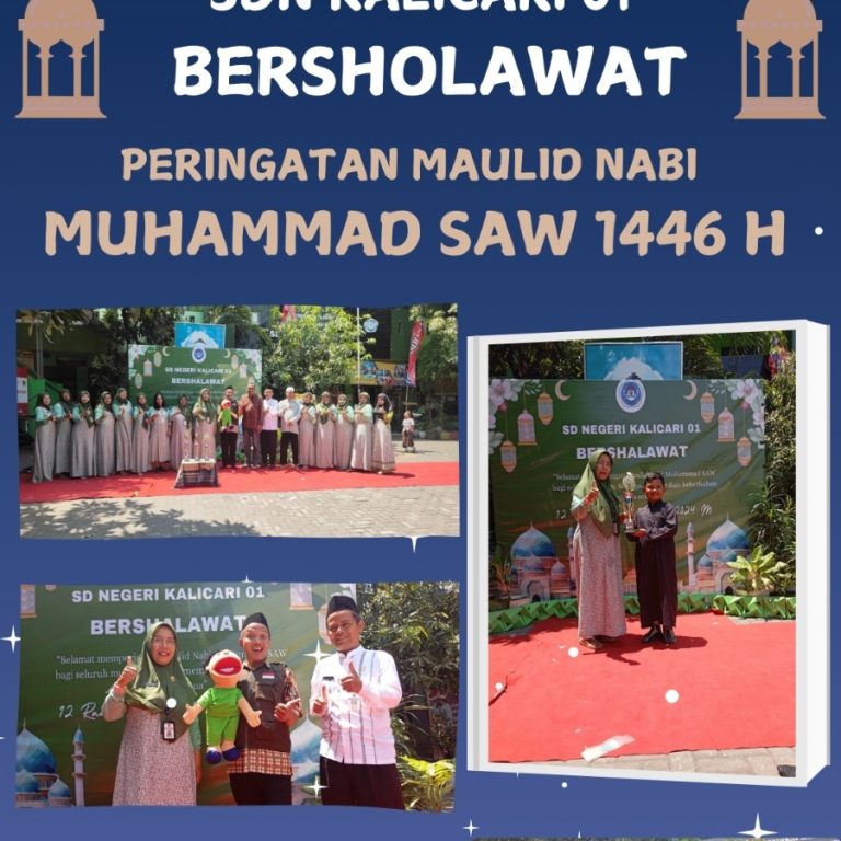 Pengawas PAI Kemenag Kota Semarang Apresiasi Peringatan Maulid Nabi di SDN Kalicari 01