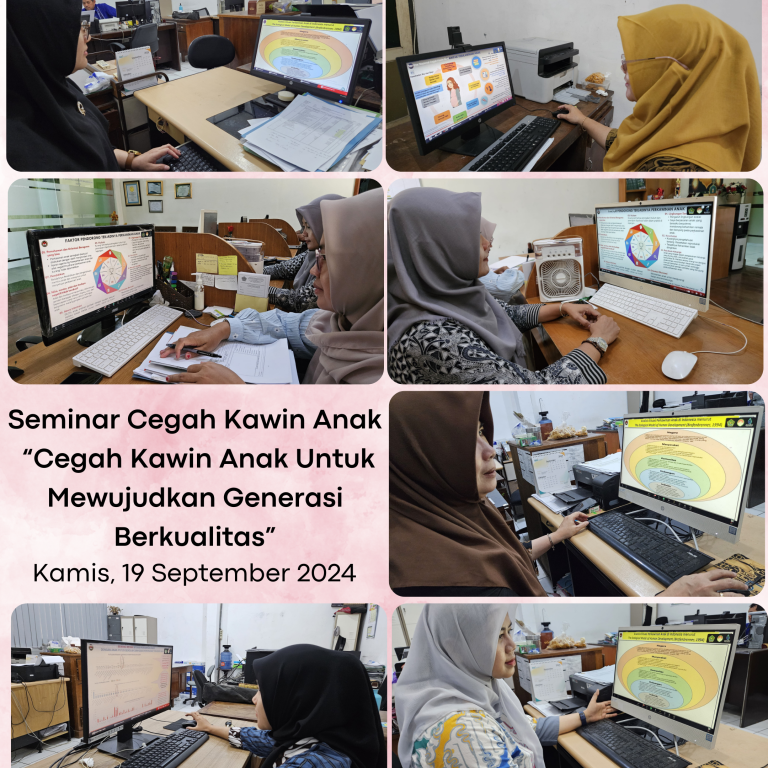 DWP Kemenag Kota Semarang Ikuti Seminar Cegah Kawin Anak