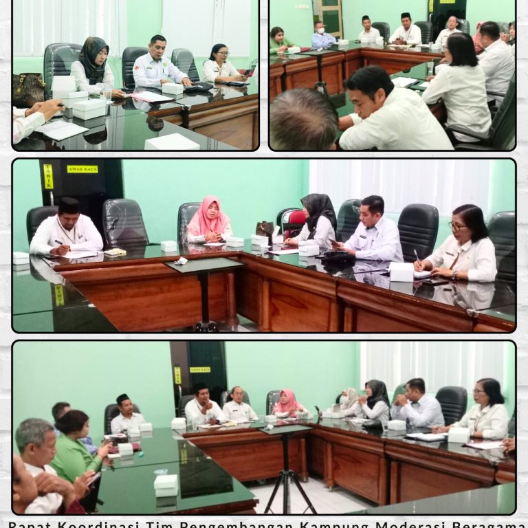 Rakor Tim Pengembangan Kampung Moderasi Beragama Kota Semarang