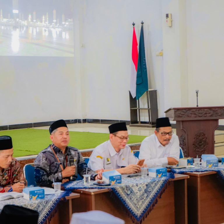 Kemenag Kab. Tegal Gelar Evaluasi Penyelenggaraan Ibadah Haji 2024