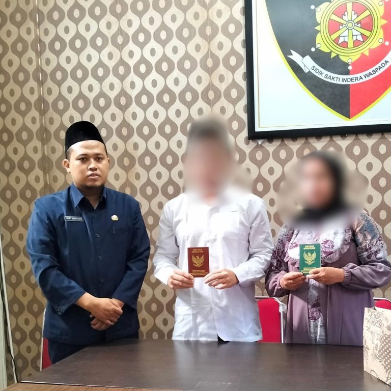Penghulu KUA Kendal Laksanakan Pelayanan Nikah di Polres