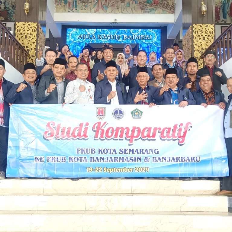 Studi Komparatif Kota Semarang ke FKUB Kota Banjarmasin