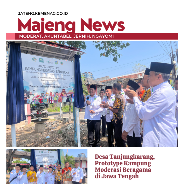 Desa Tanjungkarang, Prototype Kampung Moderasi Beragama di Jawa Tengah