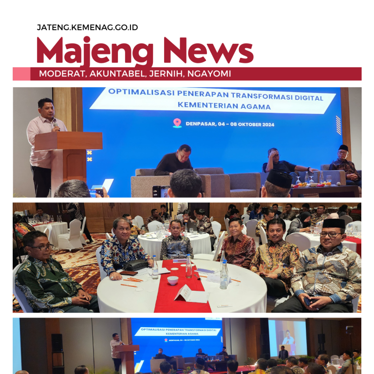 Kementerian Agama Prov. Jateng Siap Optimalkan Penerapan Transformasi Digital Kemenag