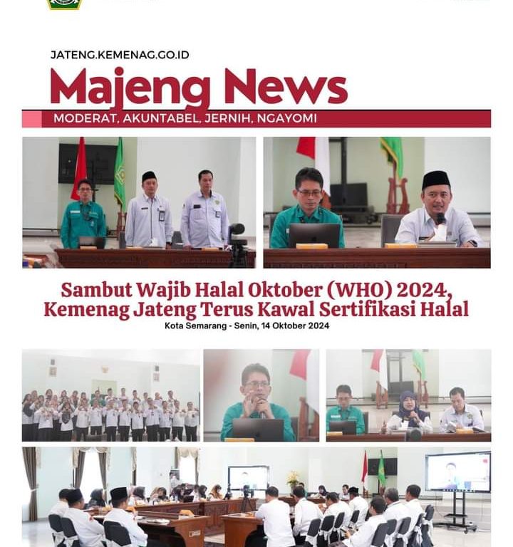 Sambut Wajib Halal Oktober (WHO) 2024, Kemenag Jateng Terus Kawal Sertifikasi Halal