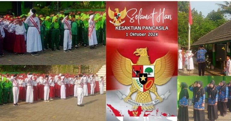 Gelaran Upacara Peringatan Harsak Pancasila MIN Kota Semarang Tahun 2024
