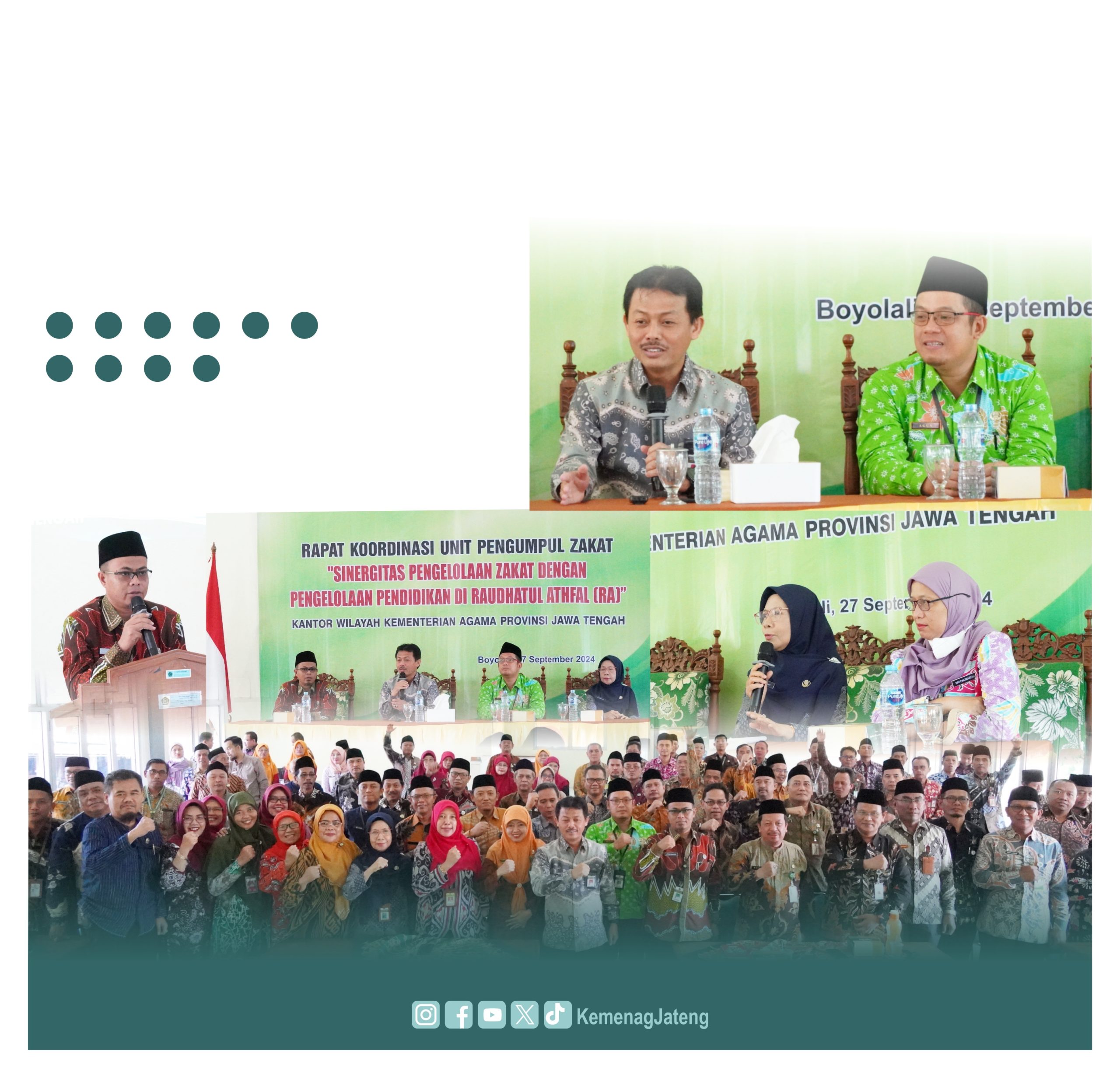 UPZ dan RA di Jateng Bangun Sinergi Bersama Bantu Siswa Miskin dan Stunting