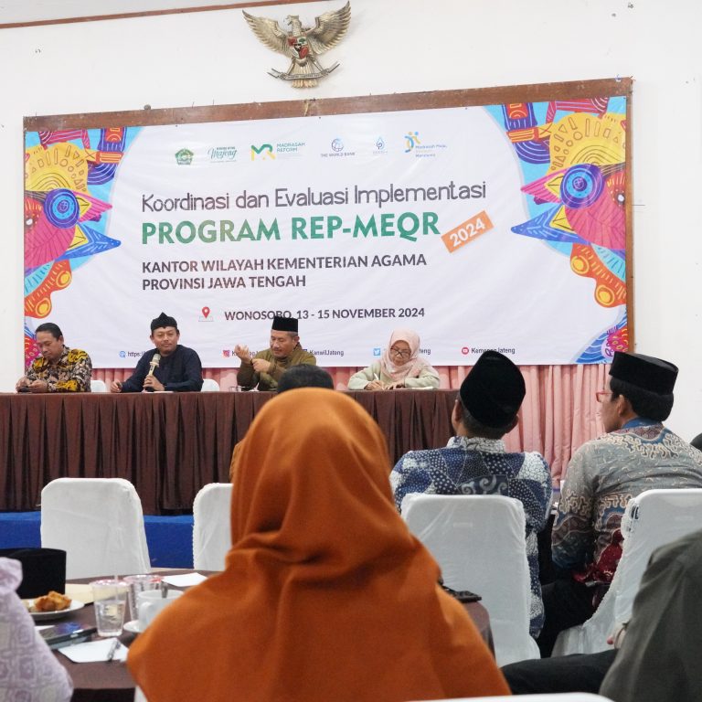 Tahun Terakhir Pelaksanaan, Kemenag Jateng Gelar Evaluasi Program REP-MEQR