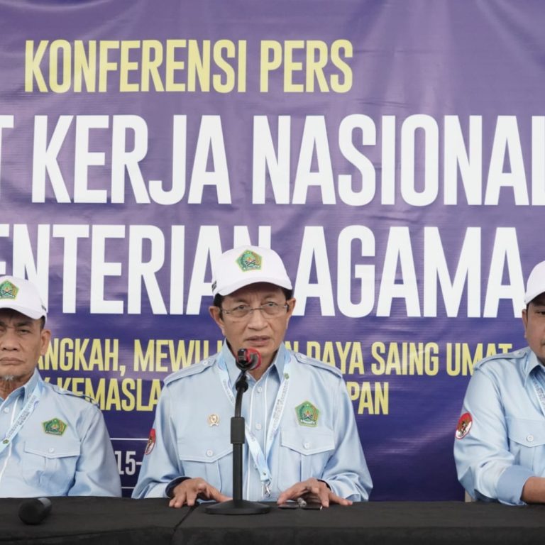 Gelar Rakernas, Menag: Peras Otak, Berikan Solusi Terbaik Bagi Umat