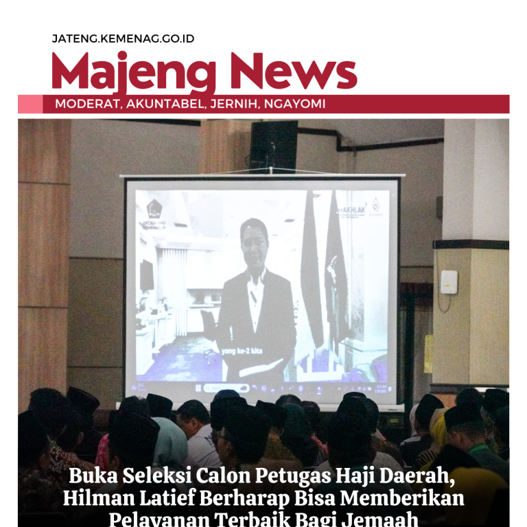 Buka Seleksi Calon Petugas Haji Daerah, Hilman Latief Berharap Bisa Memberikan Pelayanan Terbaik Bagi Jemaah