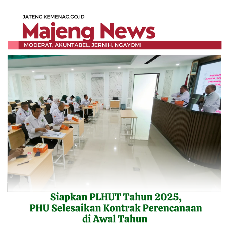 Siapkan PLHUT Tahun 2025, PHU Selesaikan Kontrak Perencanaan di Awal Tahun