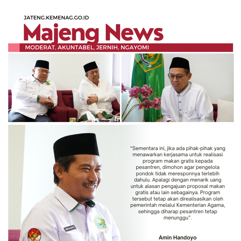 Tingkatkan Kualitas Lembaga dan Kapasitas Kepengasuhan Pesantren, RMI NU Audiensi dengan Kakanwil Kemenag Jateng