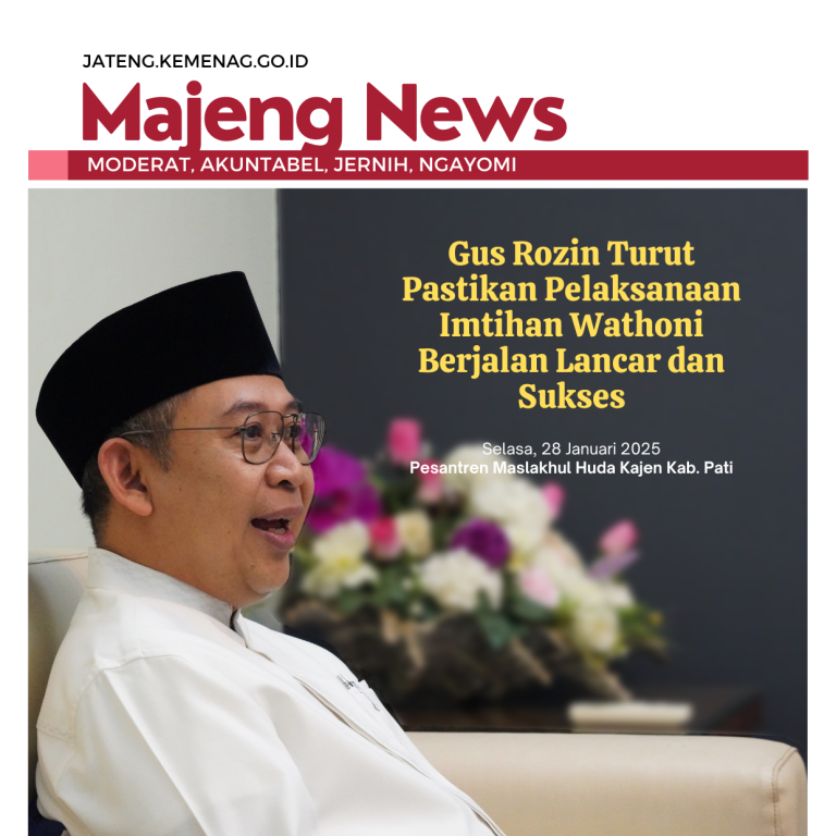 Gus Rozin Turut Pastikan Pelaksanaan Imtihan Wathoni Berjalan Lancar dan Sukses