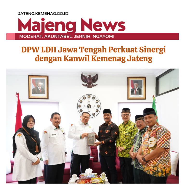 DPW LDII Jawa Tengah Perkuat Sinergi dengan Kanwil Kemenag Jateng