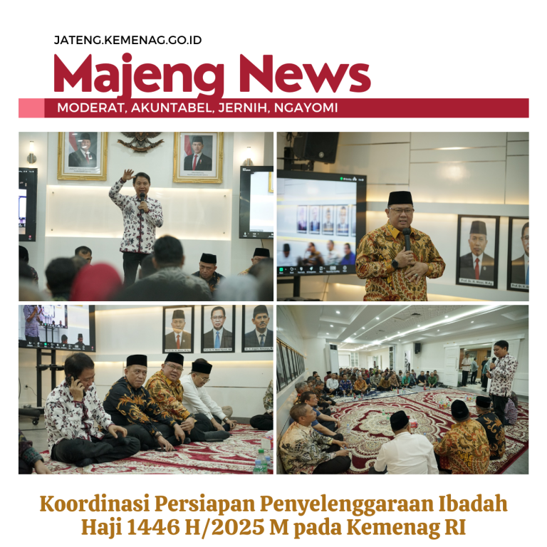 Koordinasi Persiapan Penyelenggaraan Ibadah Haji 1446 H/2025 M