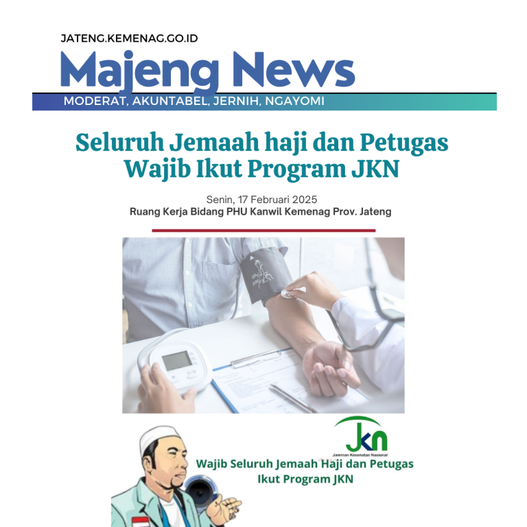 Seluruh Jemaah Haji dan Petugas Wajib Ikut Program JKN