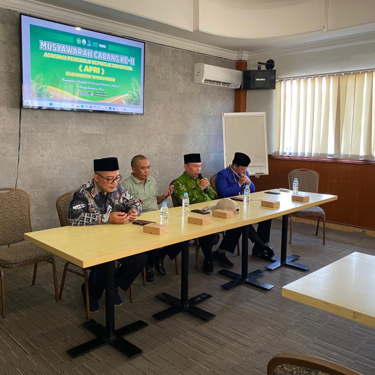 Muscab II APRI Kabupaten Wonosobo, KakanKemenag Sampaikan Penghulu Hadapi Tantangan Baru Layanan Nikah