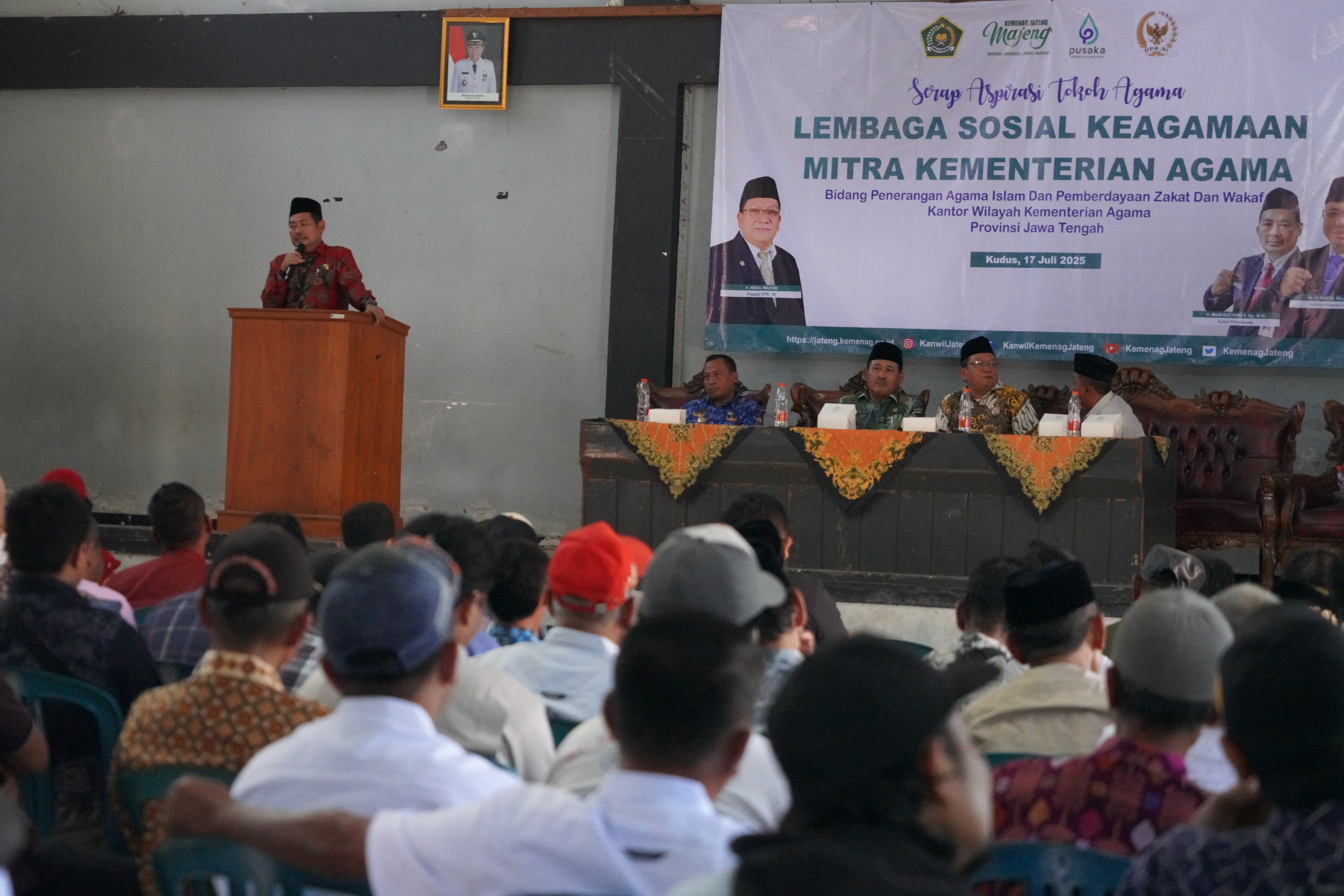 Serap Aspirasi Tokoh Agama di Kudus Jilid 2, Berikan Solusi Ekonomi Warga Kuatkan Literasi Bermedia