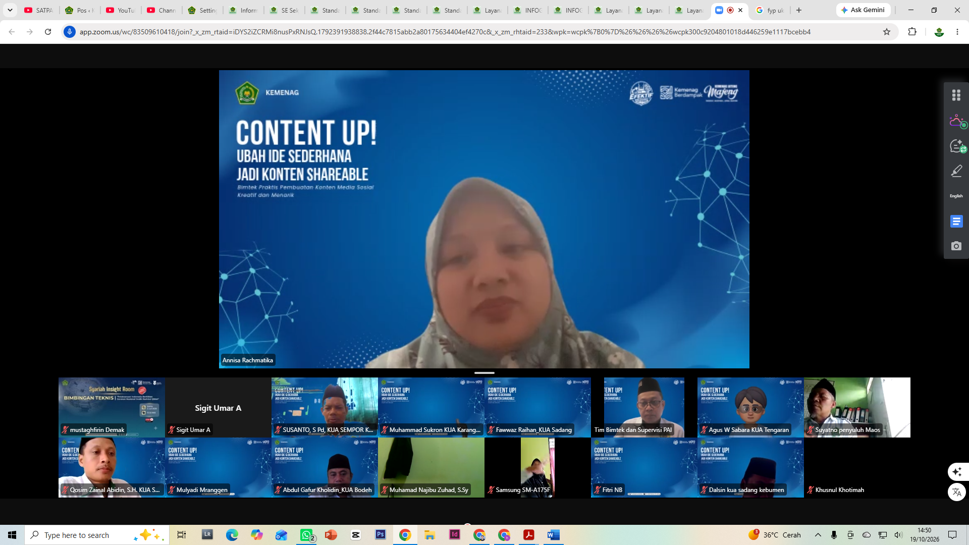Gaya Baru Dakwah Digital: 225 Penyuluh Agama Jateng Bedah Trik Bikin Konten Shareable