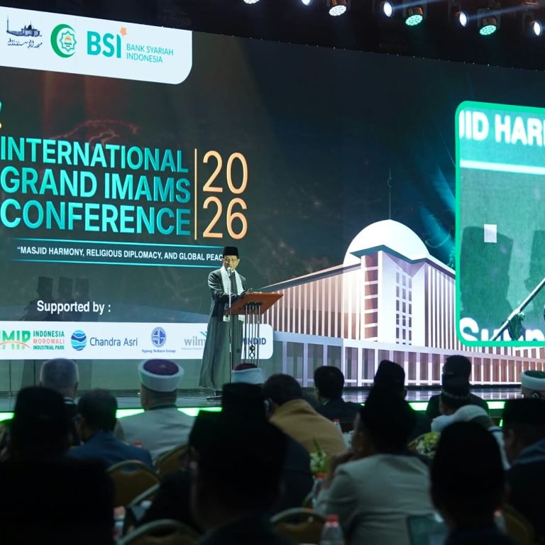Buka IGIC 2026, Menag Tegaskan Peran Imam Sebagai Duta Perdamaian Dunia