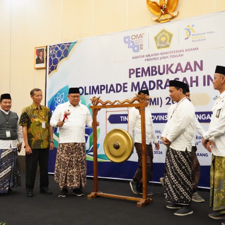 Sejumlah 1.155 Siswa Siap Belaga di OMI Sains Jateng 2026, Kakanwil Kemenag Tekankan Mutu dan Daya Saing Global