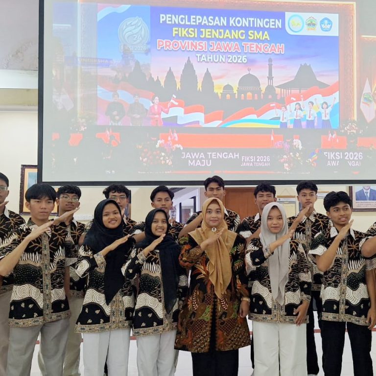 Siap Harumkan Jawa Tengah, Kontingen FIKSI 2026 Dikukuhkan Jelang Laga Tingkat Nasional di Bali