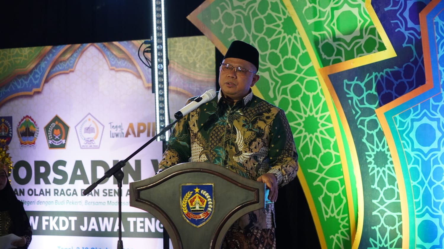 Tutup PORSADIN VIII Jateng, Kakanwil Bakar Semangat Juara Menuju Nasional