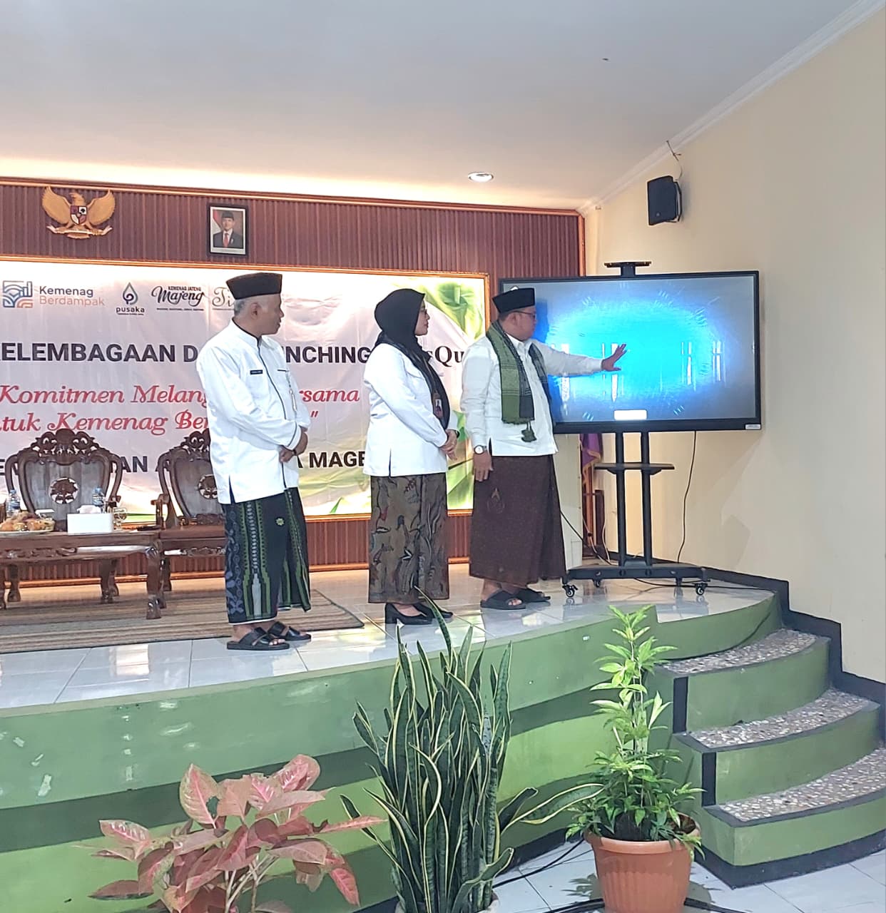 Kakanwil Launching GelisQu, Tekankan Pentingnya Membaca dan Mengamalkan Al-Qur’an