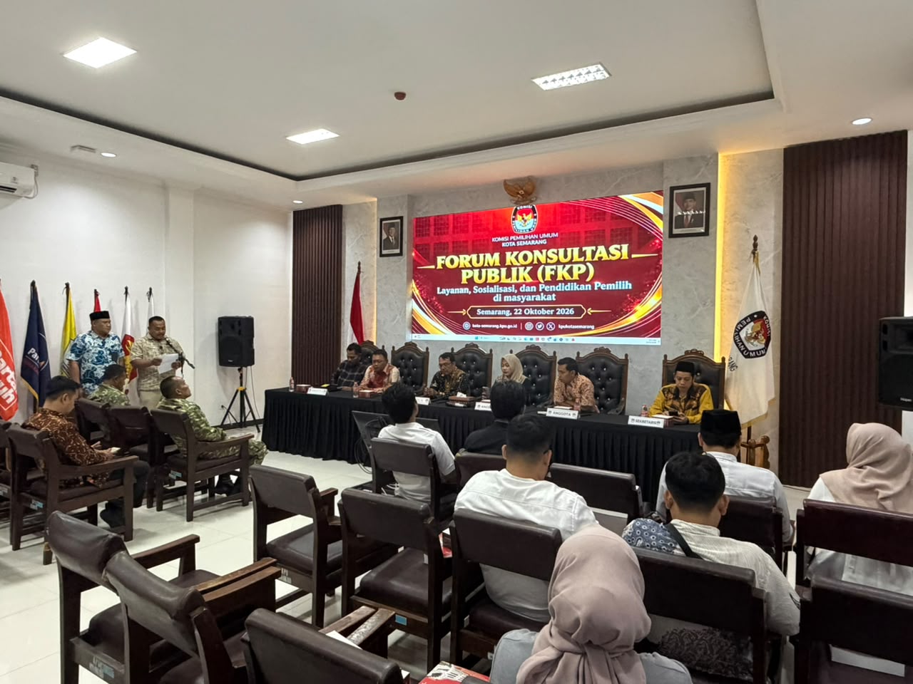 KPU Kota Semarang Gelar Konsultasi Publik, Kanwil Kemenag Jateng Dorong Sosialisasi Pemilu ke Pesantren